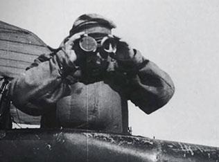 Standbild aus dem Film „Rentier Kulicke's Flug zur Front“